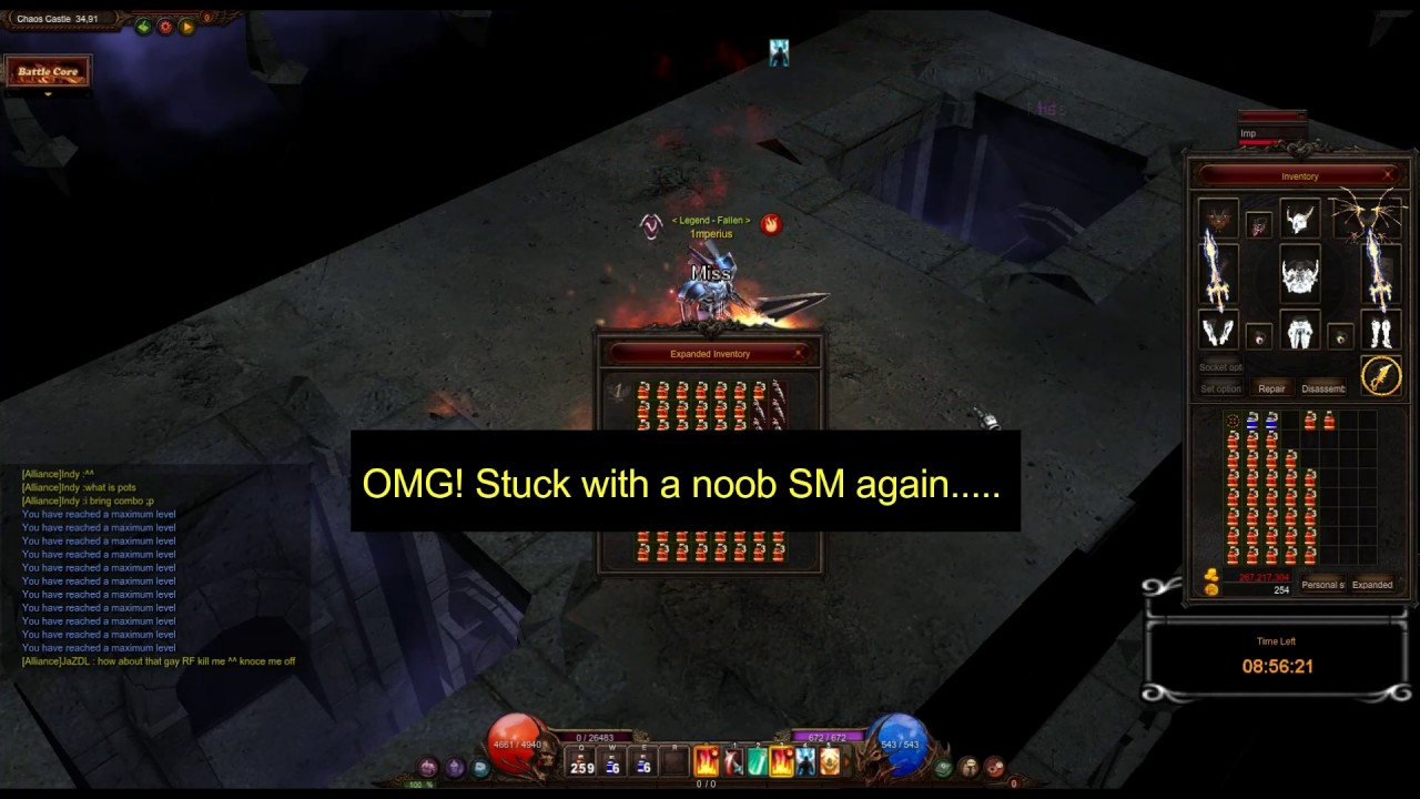 Global Mu Online - I GOT CHALLENGED IN CC7 AND I WON! xD
