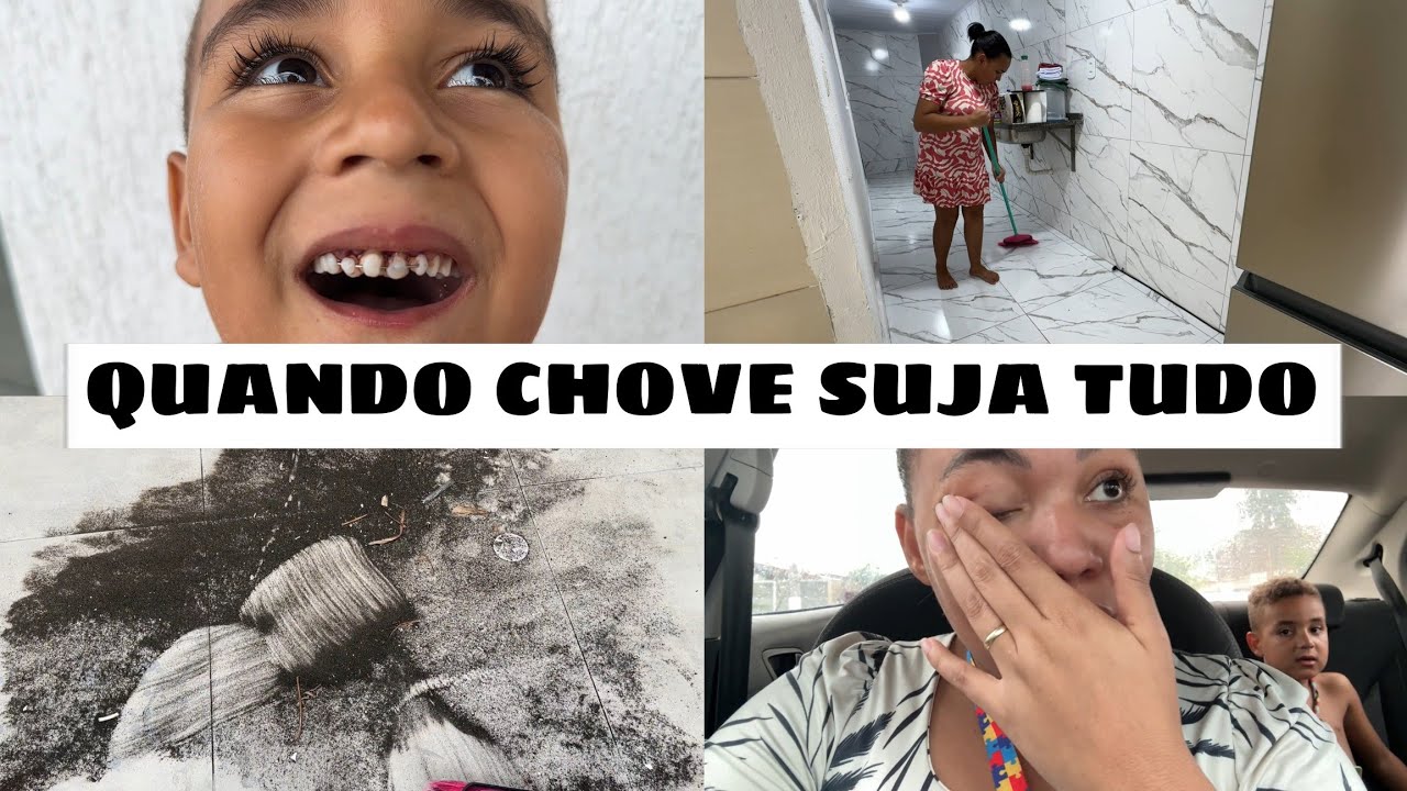 ACIDENTE COM O NOAH | CHEGOU E MONTOU O PAINEL RIPADO DA SALA NOVA + SUJOU TODA CASA!!