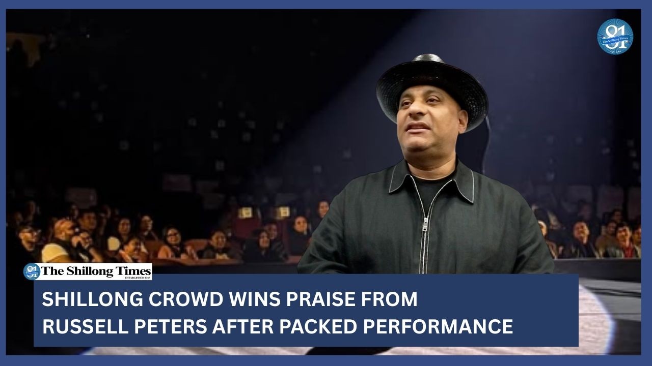 Shillong crowd wins praise from Russell Peters after packed performance