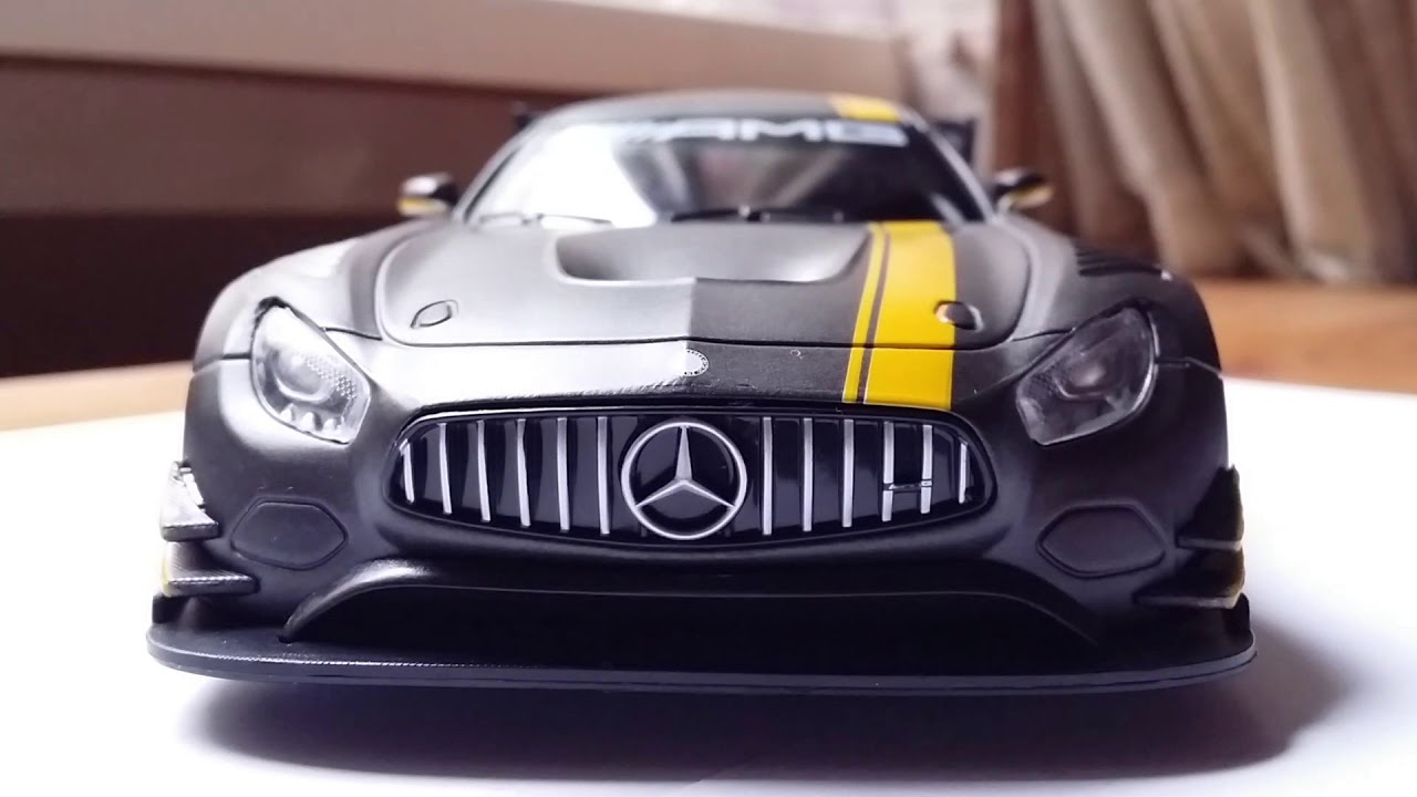 Reviewing the 1/24 Mercedes AMG GT3 by Motormax