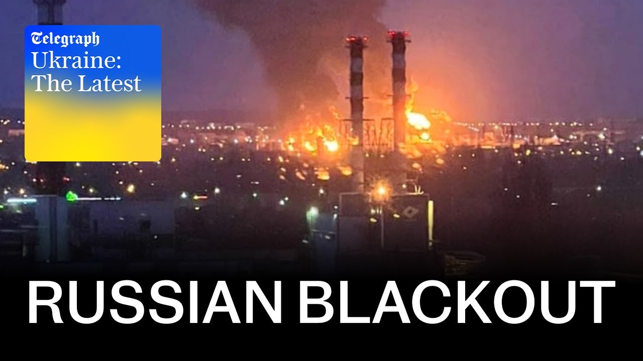 550 000 человек в России остались без электричества после украинской бомбардировки.