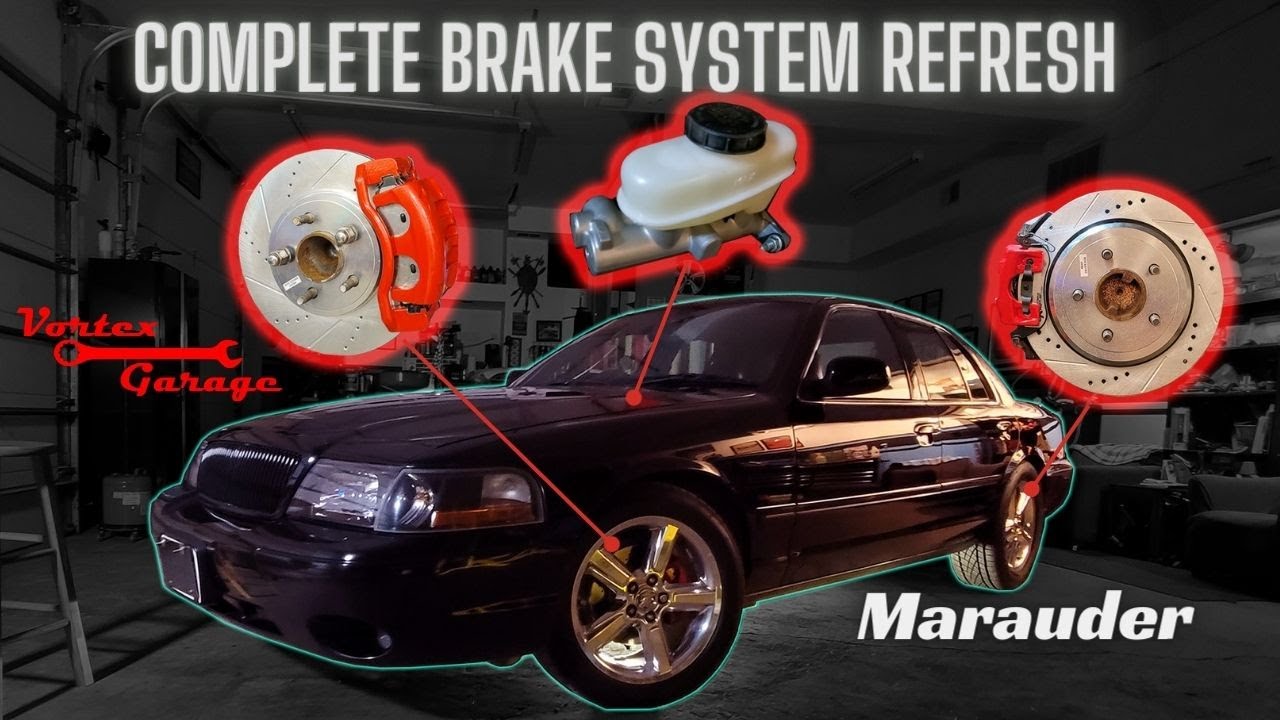 Marauder: COMPLETE Brake System Refresh on a Panther Chassis - Mercury Marauder How-To