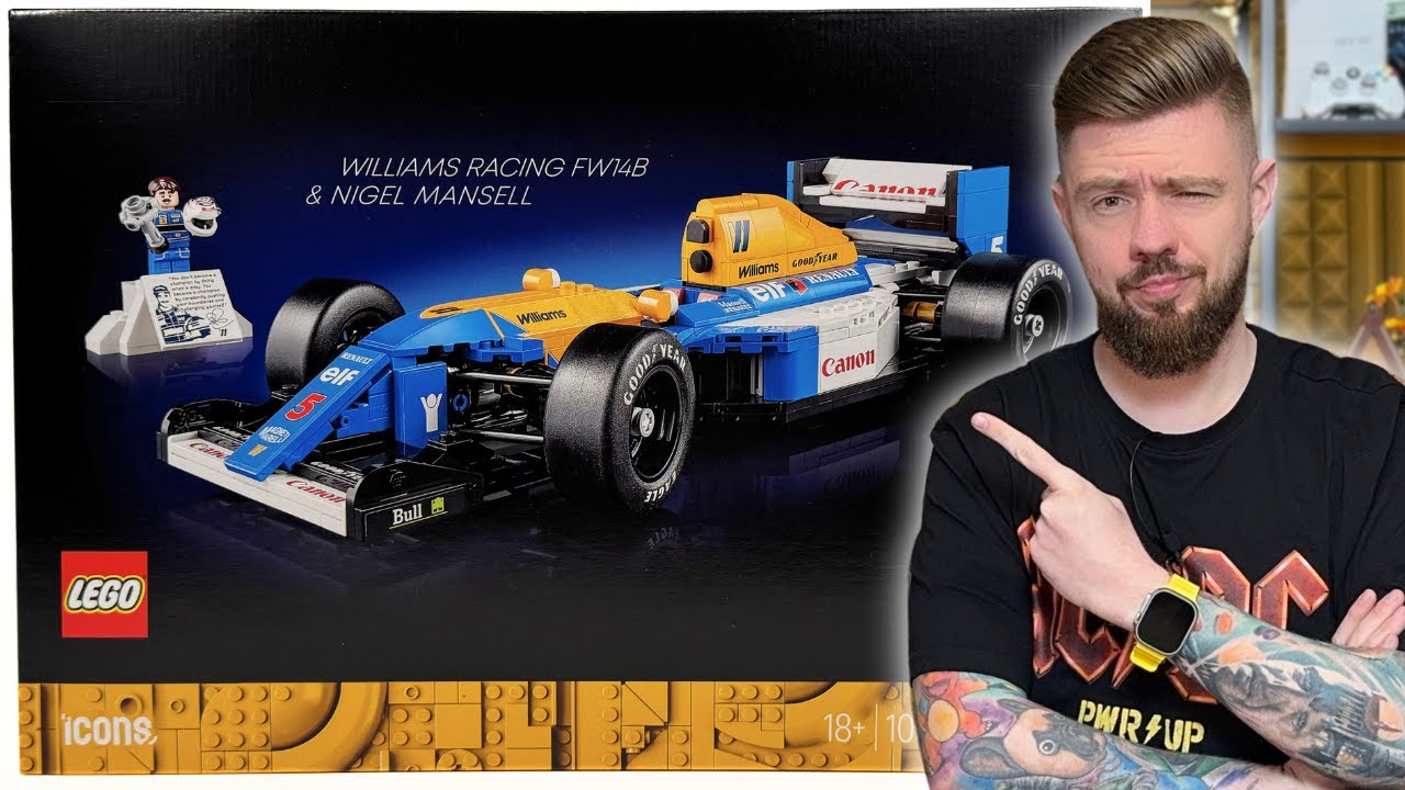 WILLIAMS RACING FW14B I NIGEL MANSELL 🏁 LEGO ICONS 10353 RECENZJA