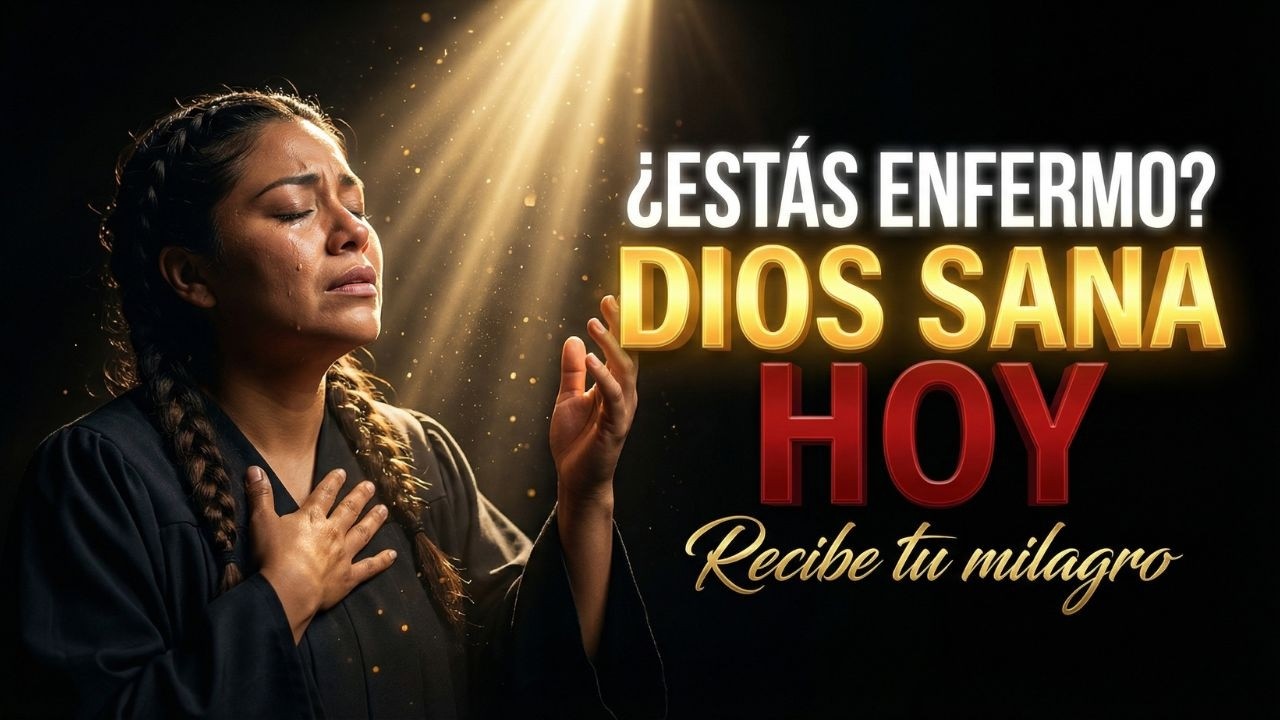 Si estás enfermo escucha esto 🙏 DIOS puede sanar tu vida hoy | Canción de fe y milagro