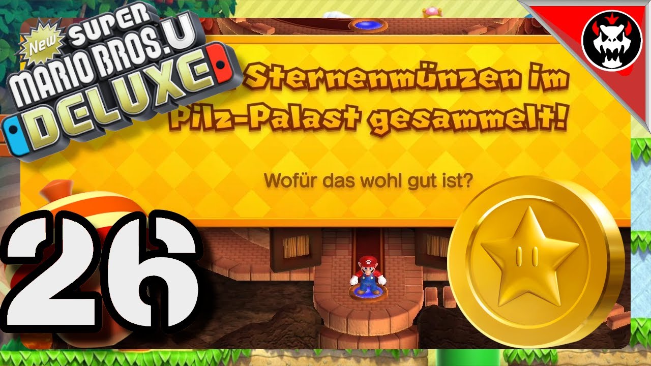 NEW SUPER MARIO BROS. U DELUXE #26[EXTRA]: 📀Star Coins aus den Pilz-Palast