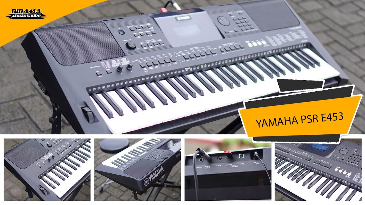 Yamaha PSR E 453 | Sudah bisa buat Dangdutan | Bisa pakai flashdisk