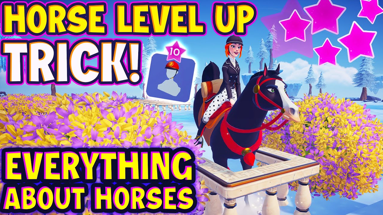 How To Level Up Horses SUPER FAST! Horses Guide in Wishblossom Ranch DDLV.