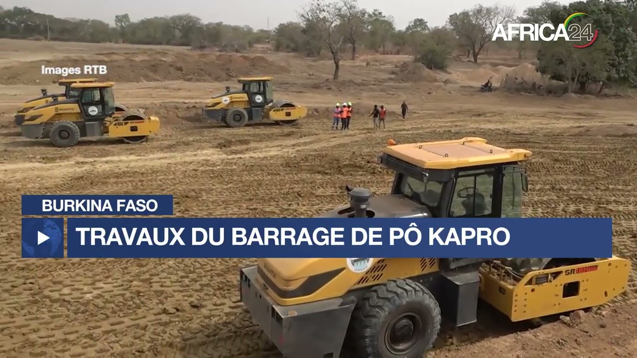 Burkina Faso : 13 milliards FCFA alloués aux travaux du barrage de Pô Kapro