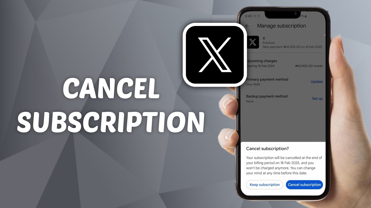 How to Cancel Twitter or X Subscription on Android! (2025)