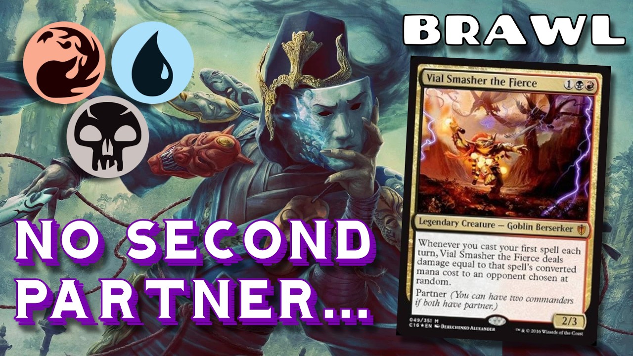 Self Partnered - Vial Smasher the Fierce - Sakashima of a Thousand Faces - Brawl MTG Arena Gameplay
