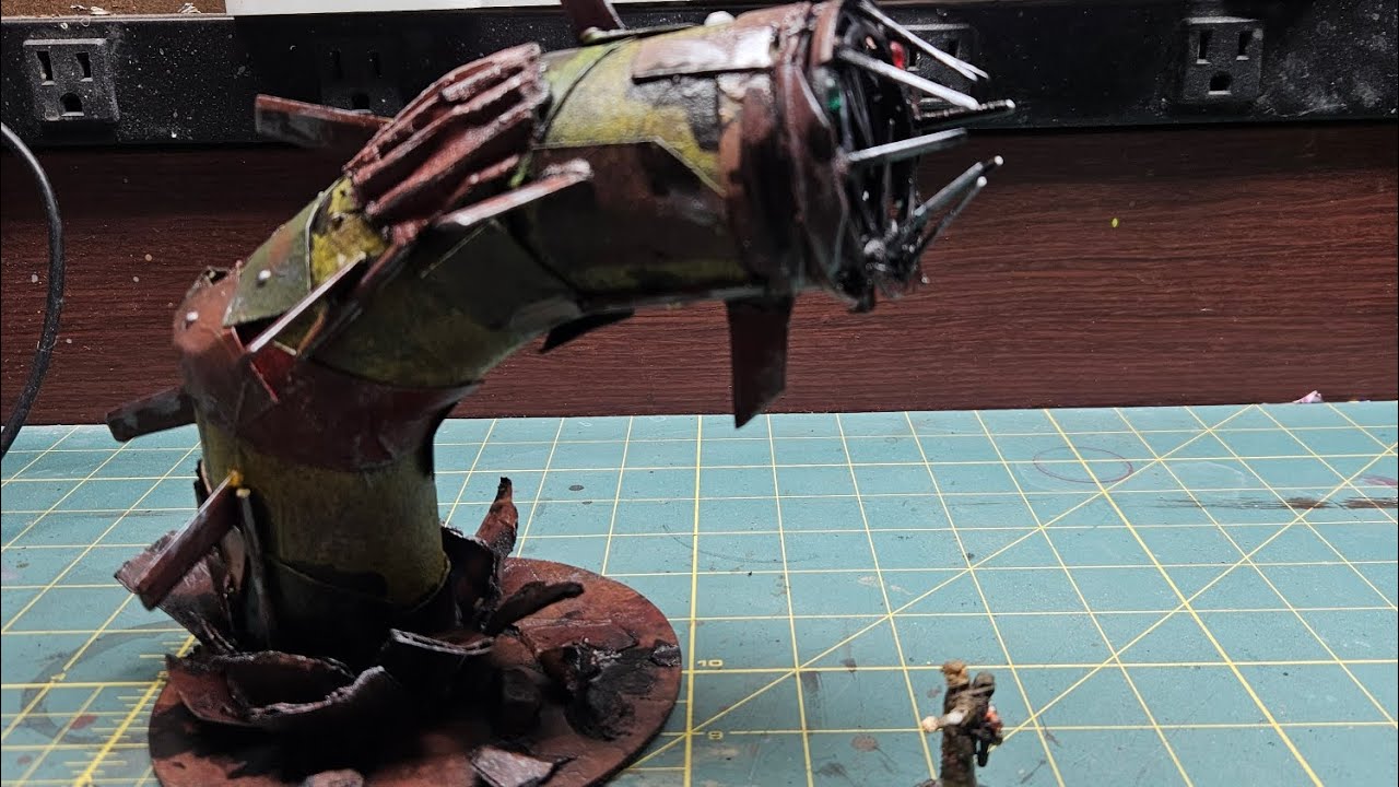 Making a Mechanical Worm for your TTRPG (Part 1)