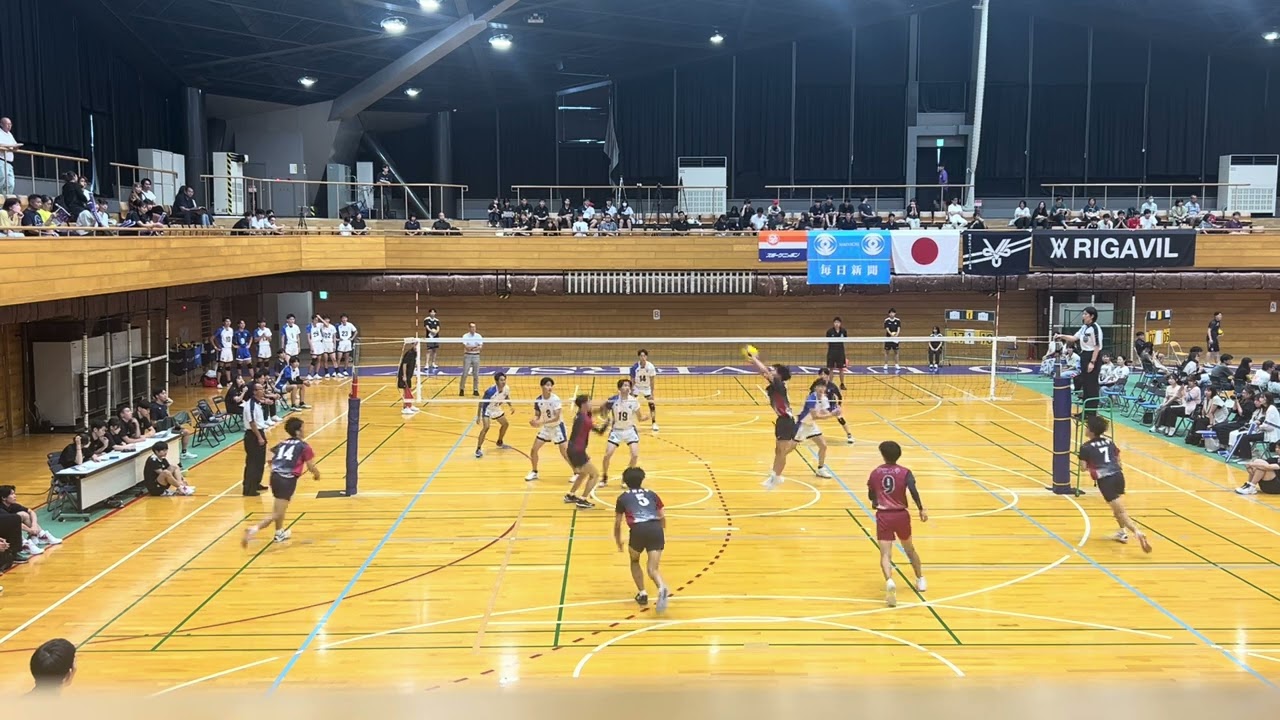2024 秋季リーグ　vs京産大　1セット目