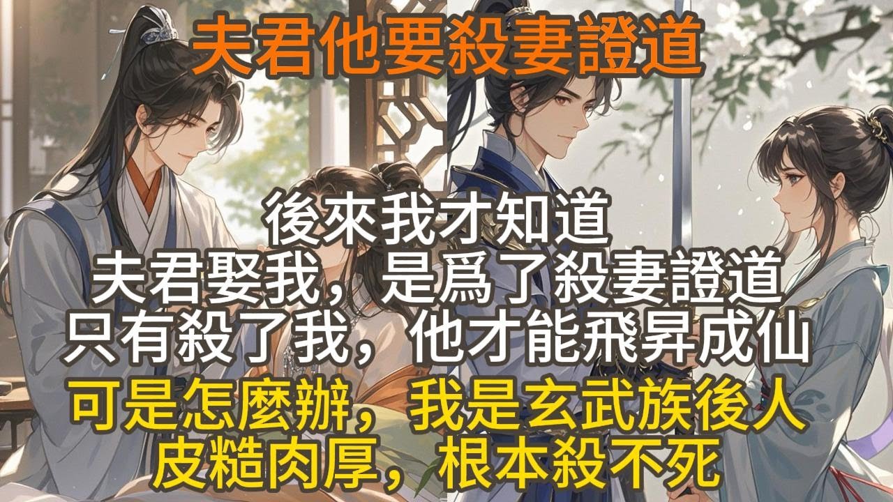 完結搞笑爽文：夫君他今天飛昇了嗎？後來我才知道，夫君娶我，是爲了灭妻證道。 只有灭了我，他才能飛昇成仙。 可是怎麼辦，我是玄武族後人，皮糙肉厚，根本灭不死。