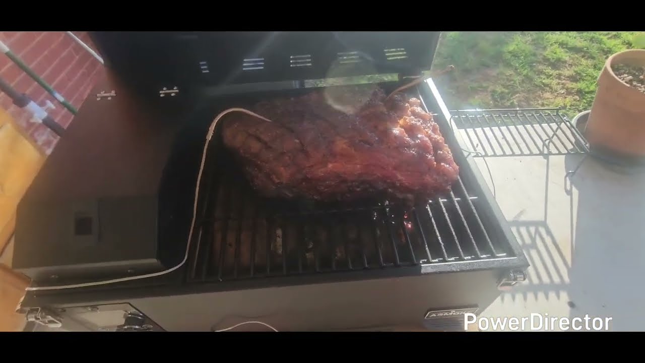 Asmoke as350 smoking my first pork butt-------TASTE AMAZING----🤘