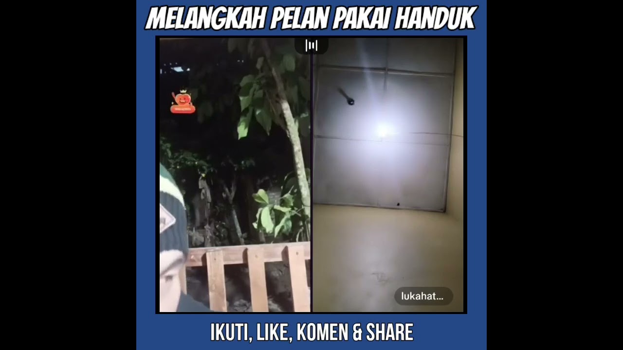 Langkahin HP pakai handuk pelan pasti nampak