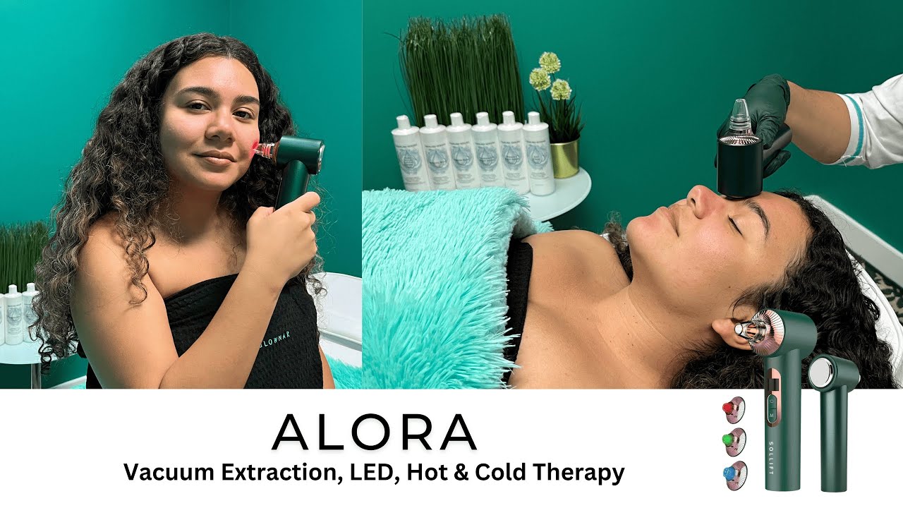 Alora Vacuum Extraction, LED, Hot & Cold Therapy Device