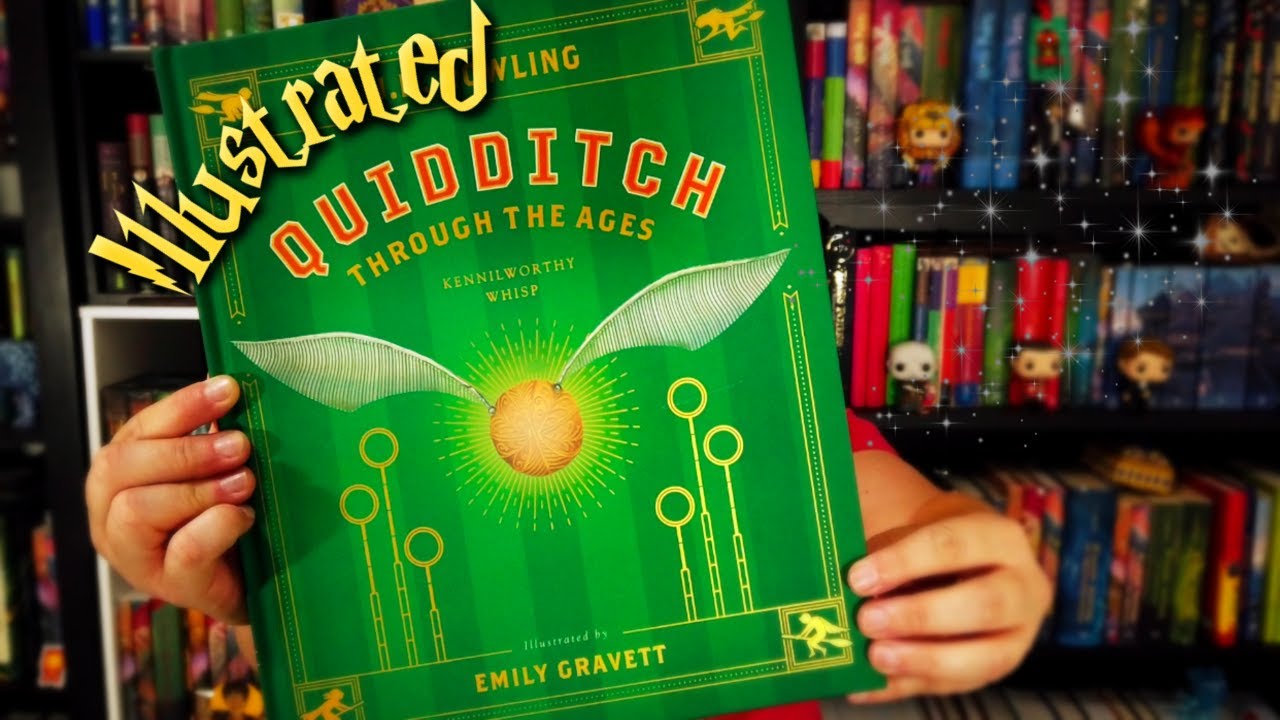 HARRY POTTER'S NEW ILLUSTRATED QUIDDITCH THROUGH THE AGES FLIP-THRU + GIVEAWAY
