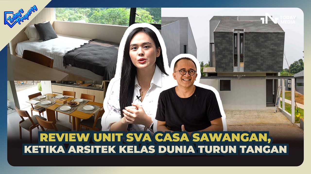 SVA CASA Sawangan, Rumah yang di Tengahnya ada Taman!