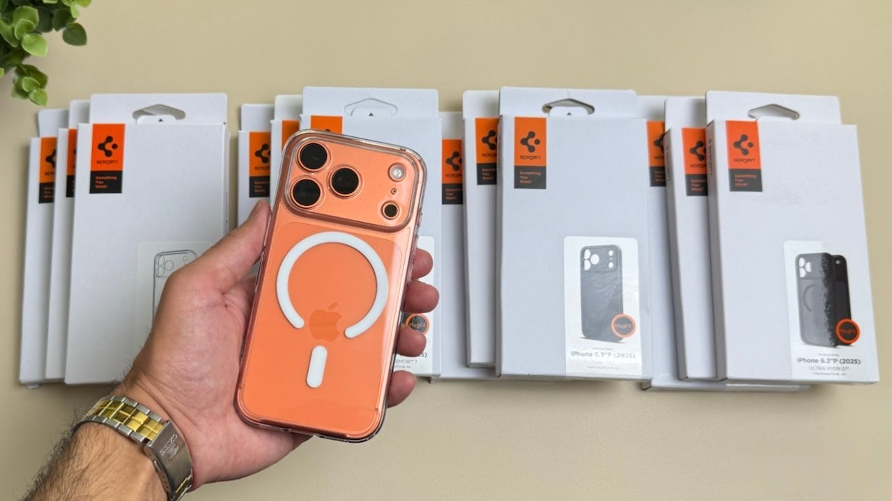 Чехлы Spigen для iPhone 17 Pro!!!