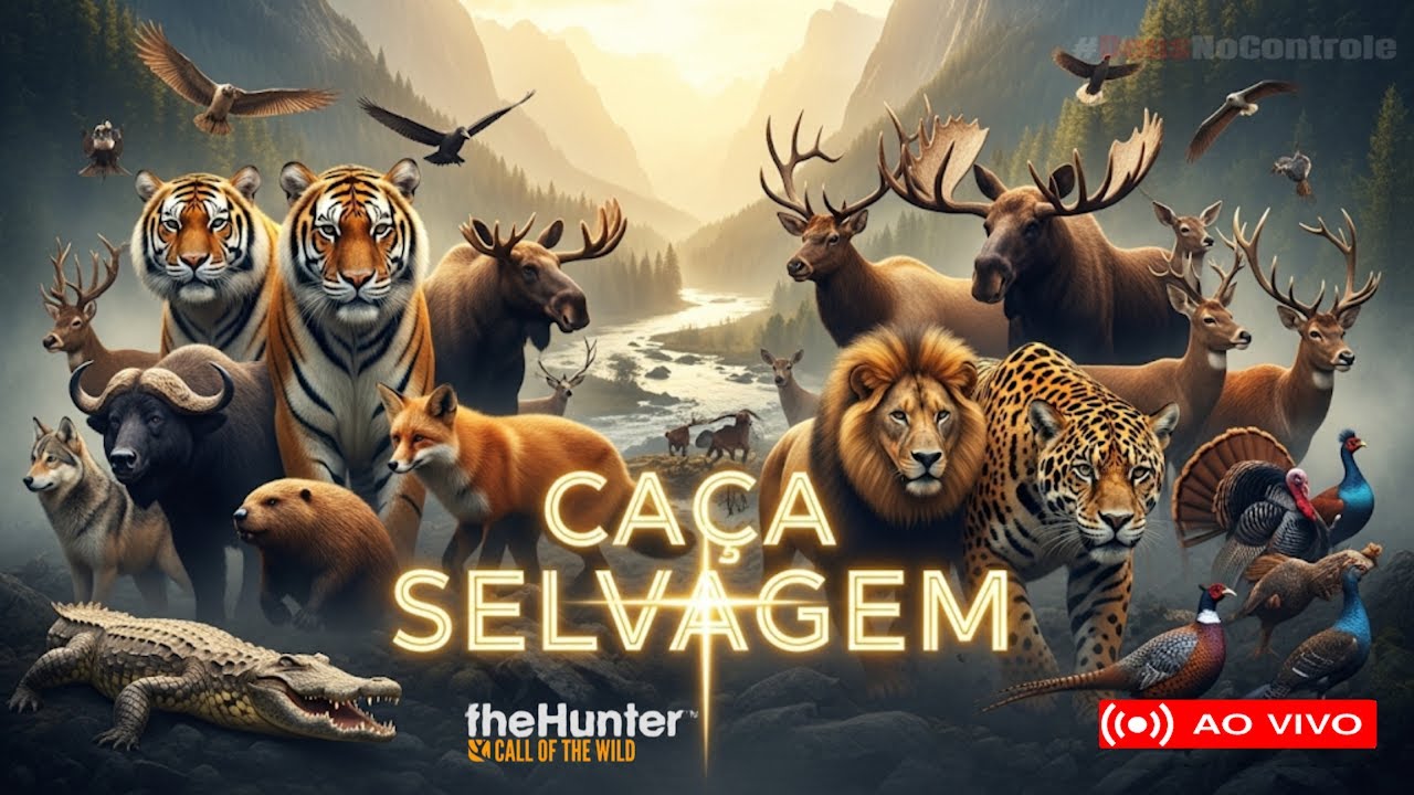 Missões e explorando os Mapas no The Hunter Call of the Wild 🌲 | Gameplay ao Vivo - Hirschfelden