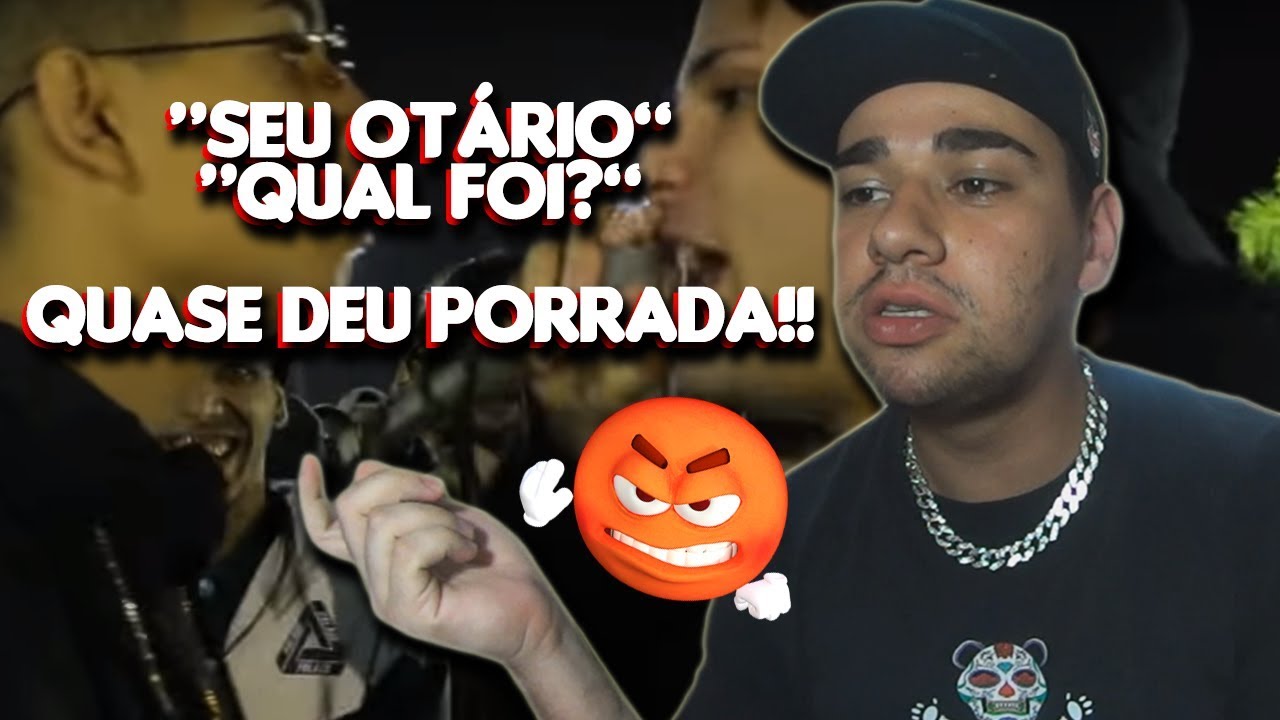 QUASE DEU PORRADA!! Krawk x Gust