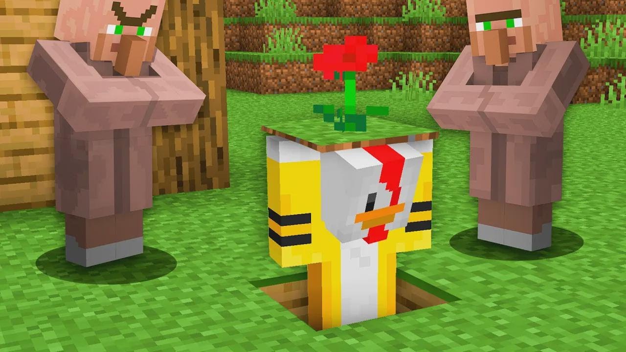 I Hid from the Villagers in Minecraft