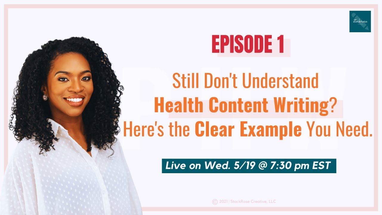 Still Don't Understand Health Content Writing? Here's the Clear Example You Need.
