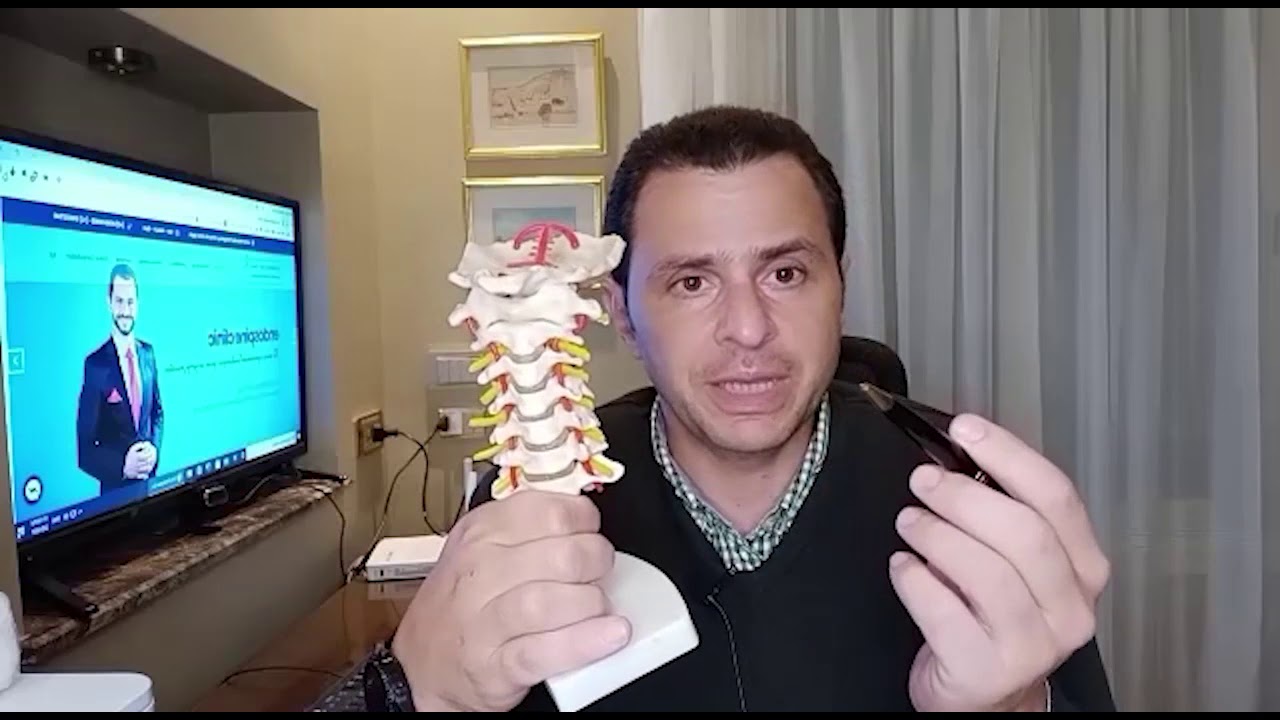 إستخدام المنظار للإنزلاق الغضروفي العنقي