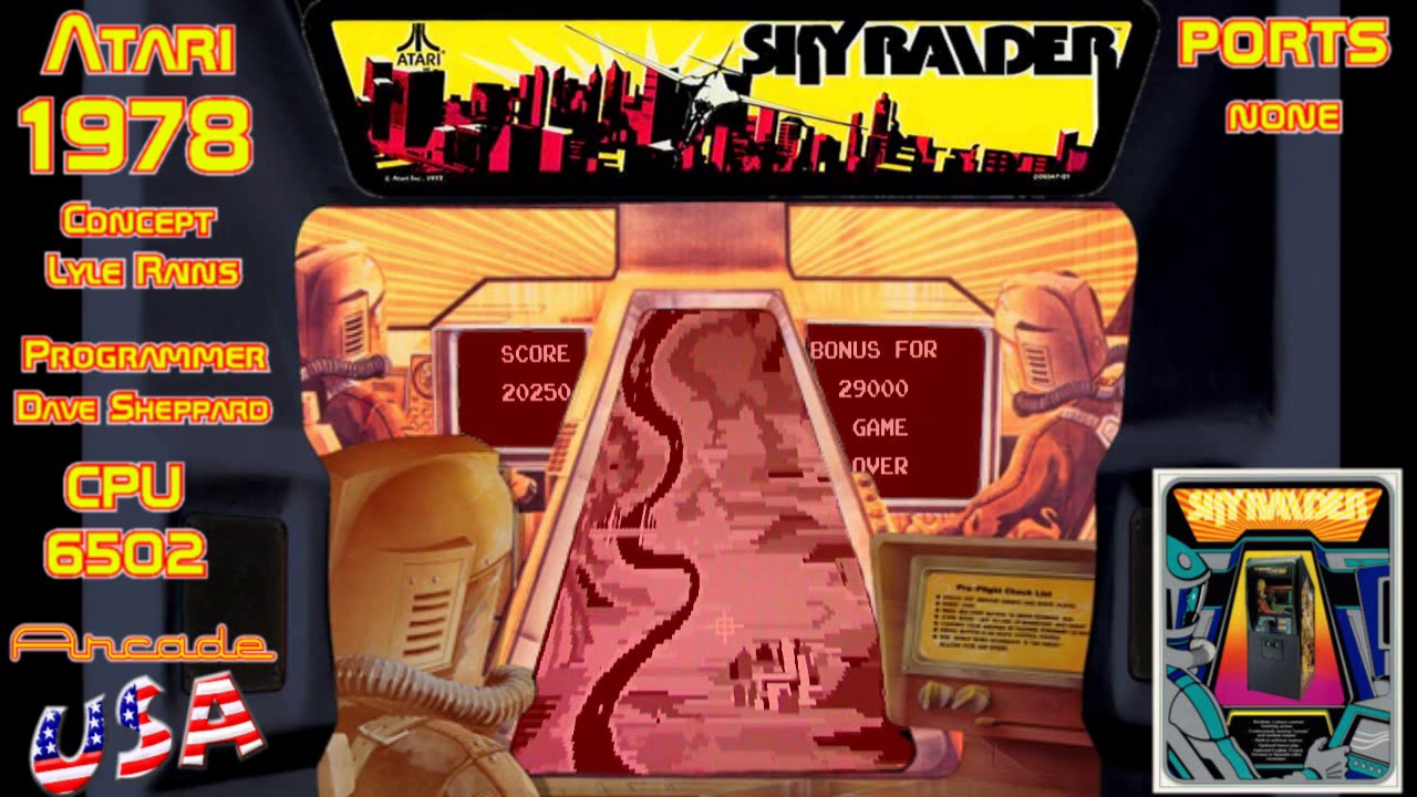 1978 Atari Sky Raider!