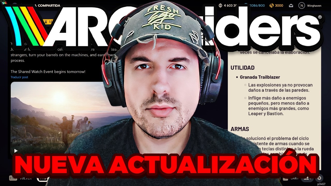 NUEVA ACTUALIZACI&Oacute;N DE FEBRERO EN ARC RAIDERS (Nuevo Evento, Nuevo Clima y Cambios)