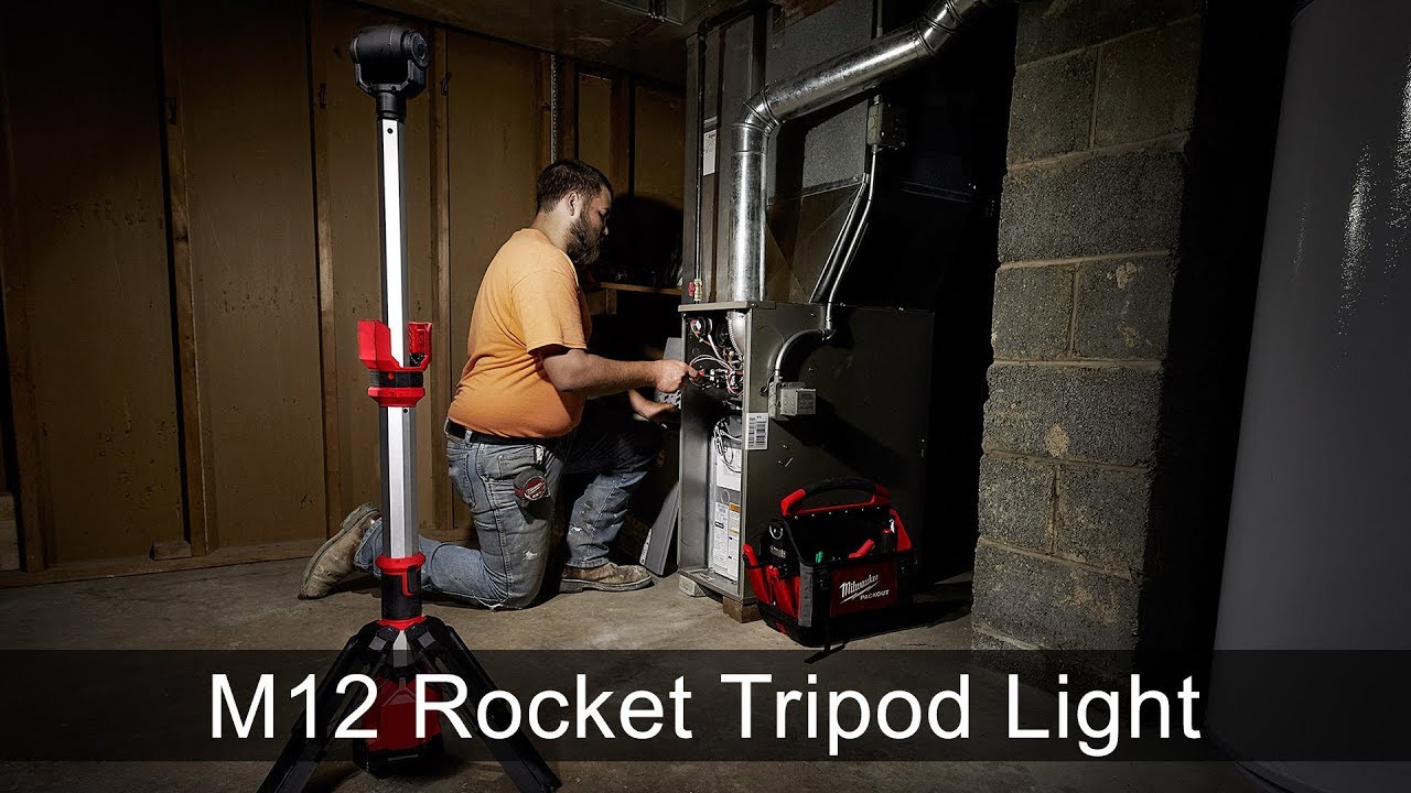 Milwaukee M12 Rocket Tripod Light