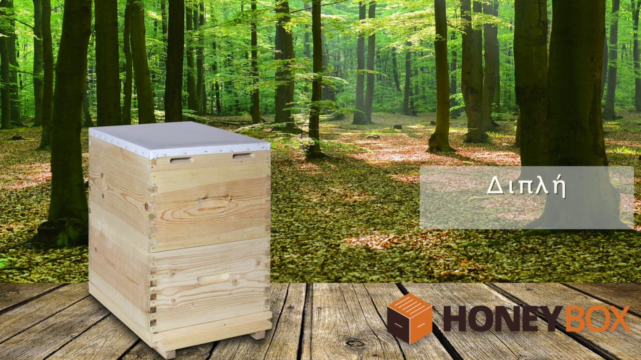 Ξύλινες Κυψέλες Honey Box