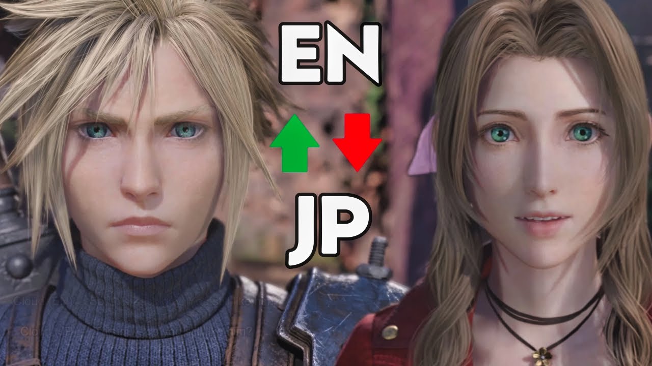Cloud and Aerith Gongaga Scene JP VS EN Subtitles | FF7 Rebirth