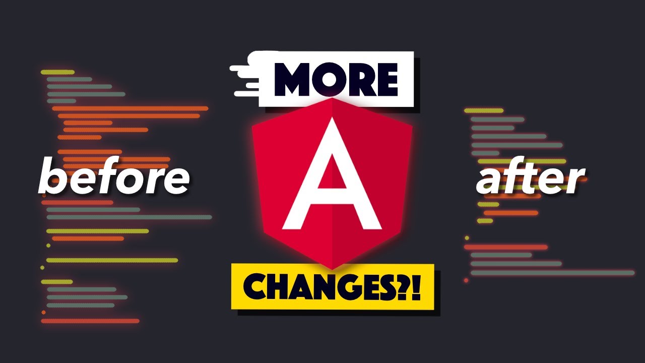 Is Angular changing TOO much?