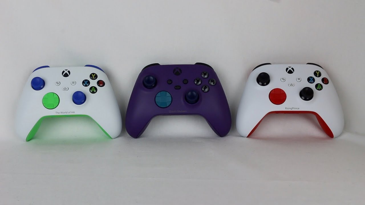 Xbox Series X|S Design Lab Controllers Unboxing