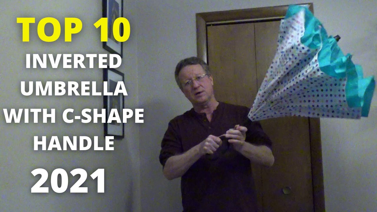 TOP 10: Best Umbrella Windproof Travel 2021 | Umbrella Compact Folding Reverse Umbrella