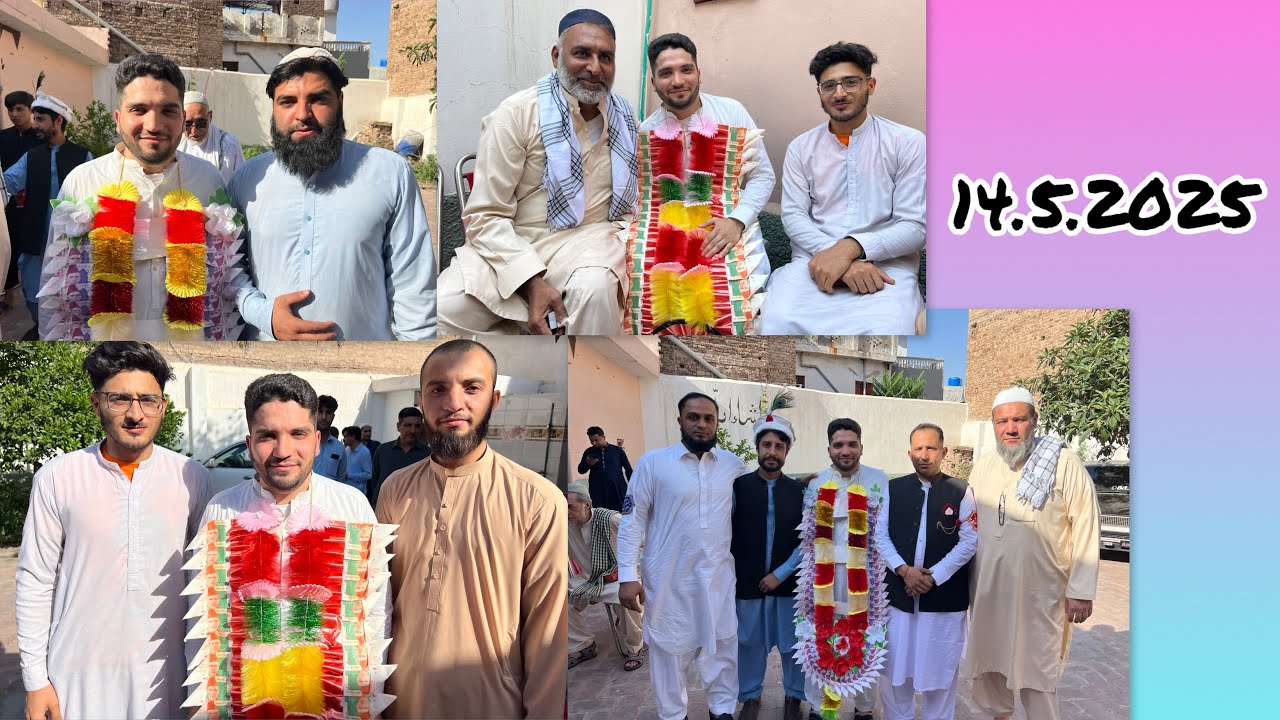 Dr. Intakhab Alam son of Hussain Khan Nikah Barat Program Mohalla Namawar Khel Kotli Kalan
