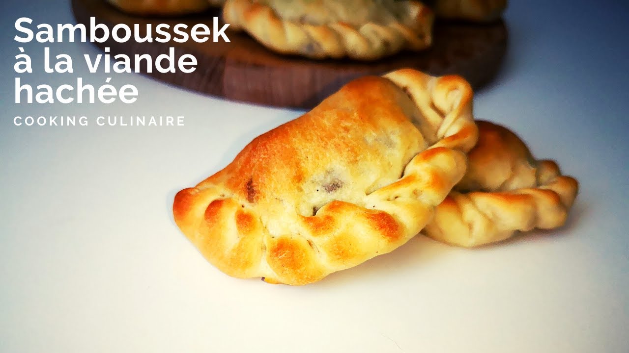 Samboussek à la viande hachée libanais