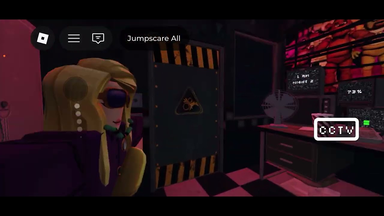 Me and my best friend play Fnaf 1￼