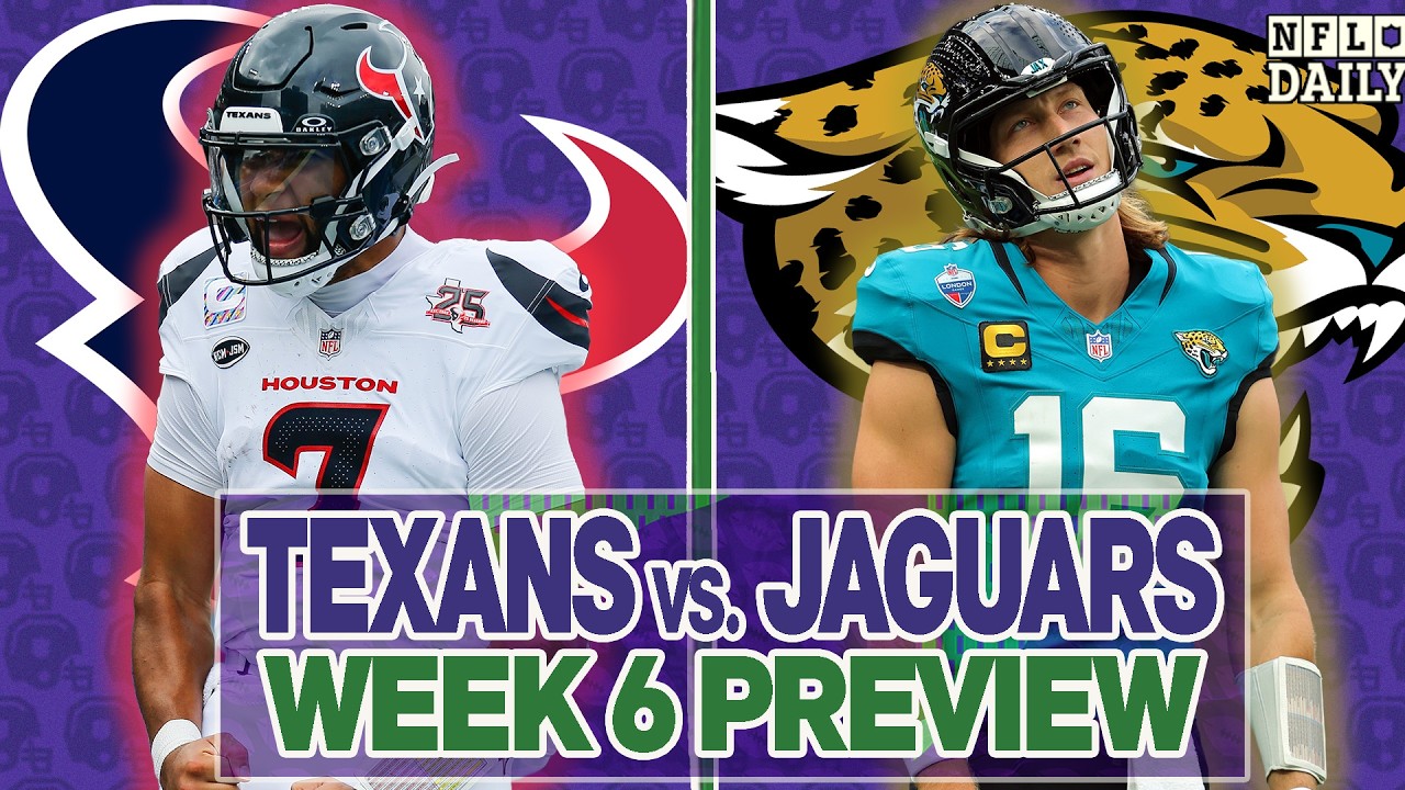 Texans vs. Jaguars Week 6 Preview | NFL Daily