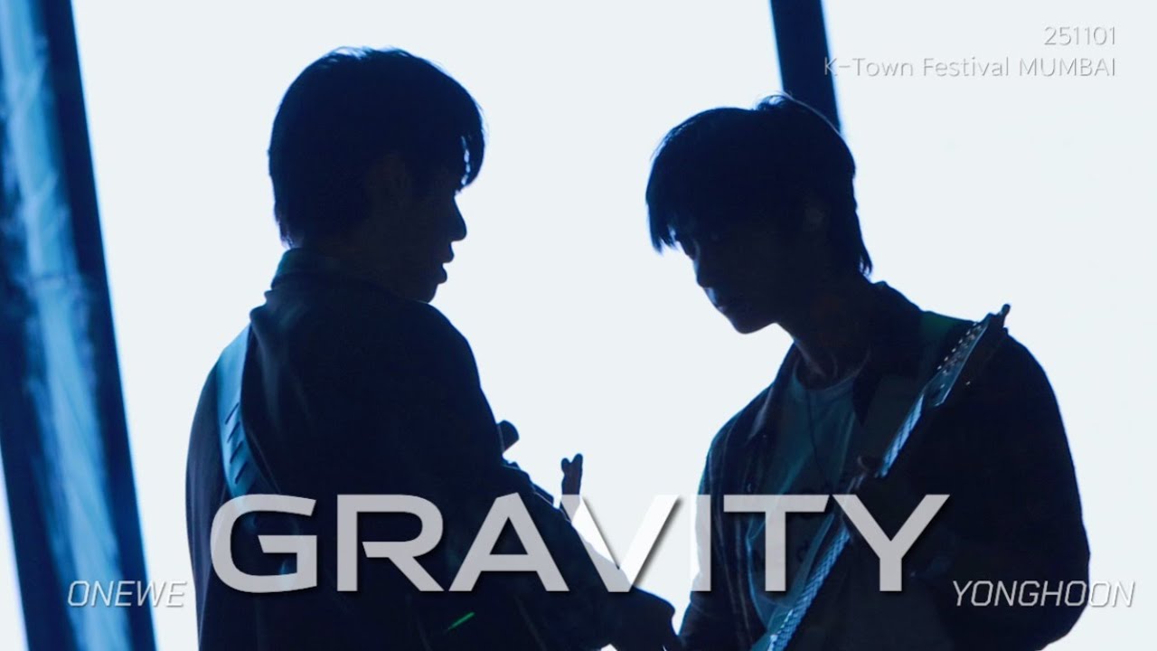 [4K] 251101 원위 (ONEWE) - GRAVITY (그래비티) / K - Town Festival 3.0 India Mumbai 인도 뭄바이 용훈 직캠
