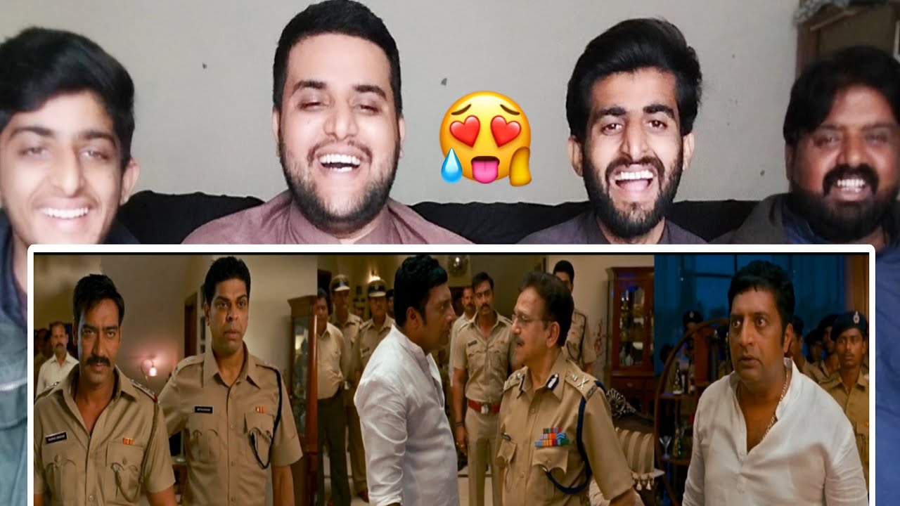 Pakistani Reaction on Singham Movie Climax Scene