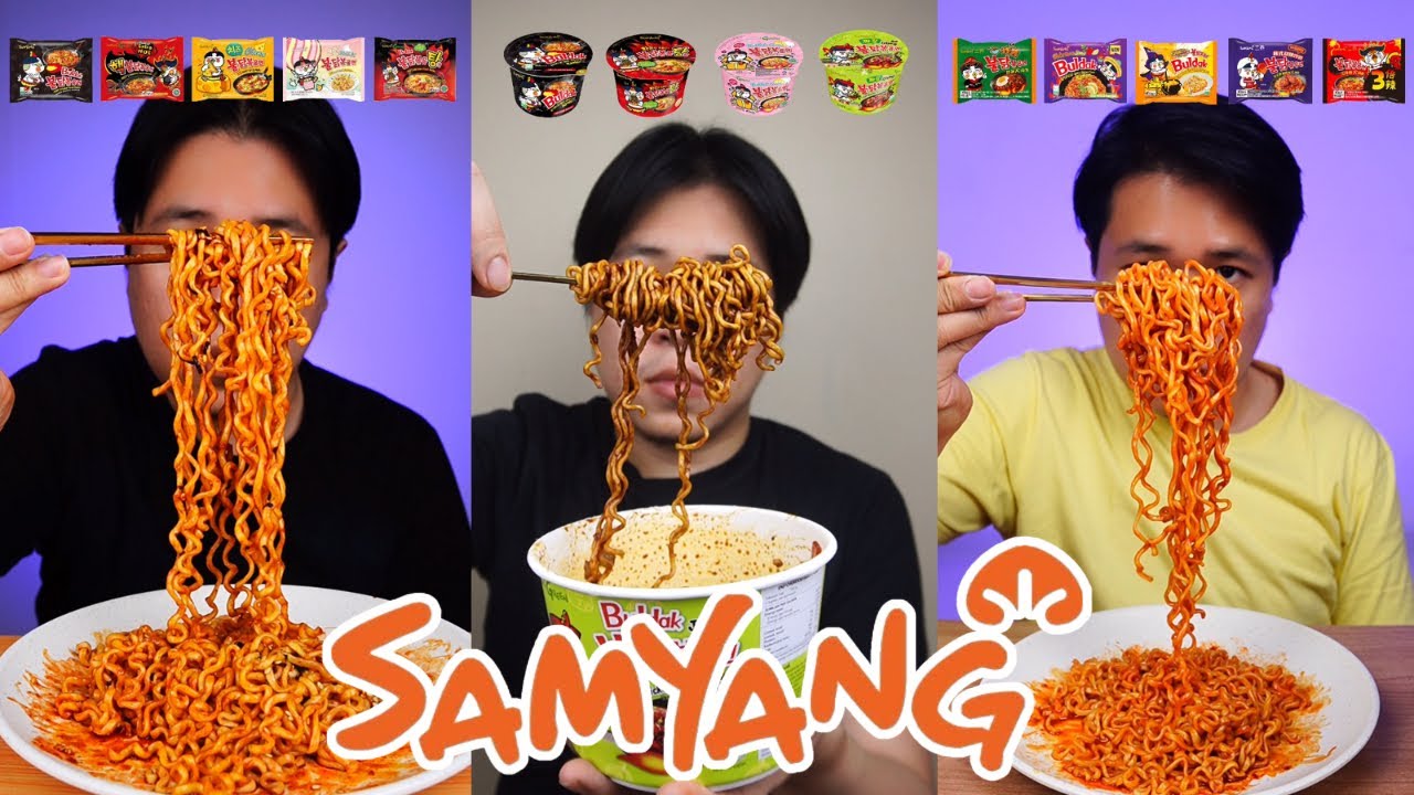 [KOMPILASI] MAKAN SERBA MIE SAMYANG