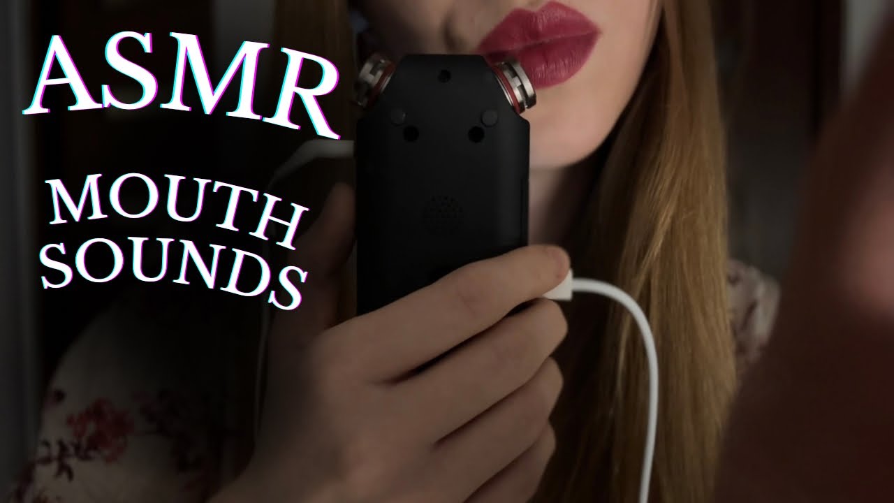 ASMR po polsku Mouth Sounds - r&oacute;żne rodzaje dźwięk&oacute;w ust z tascamem 👄