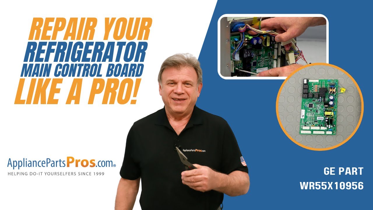 How To Replace: GE Refrigerator Main Control Board WR55X10956