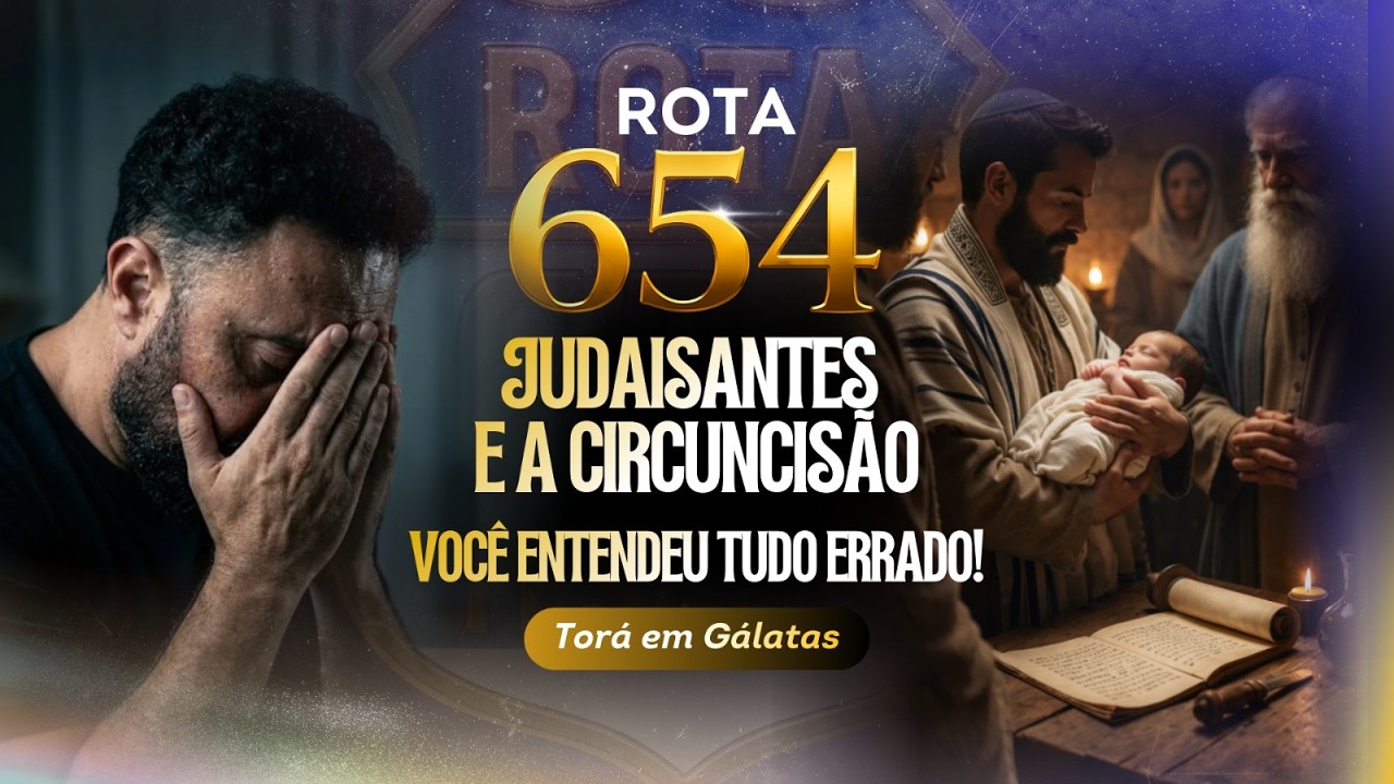 ROTA 654 - TORÁ EM GÁLATAS -AP Agnaldo Silva #libertação #judaismomessianico #libertação #torah