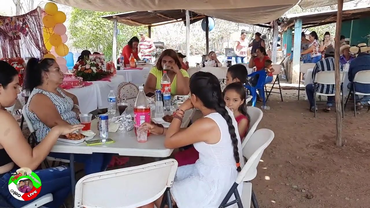 CUMPLEAÑOS DE DOÑA PAULA SAUCEDO  JAIMES DEL RODEO MUNICIPIO DE TIQUICHEO.