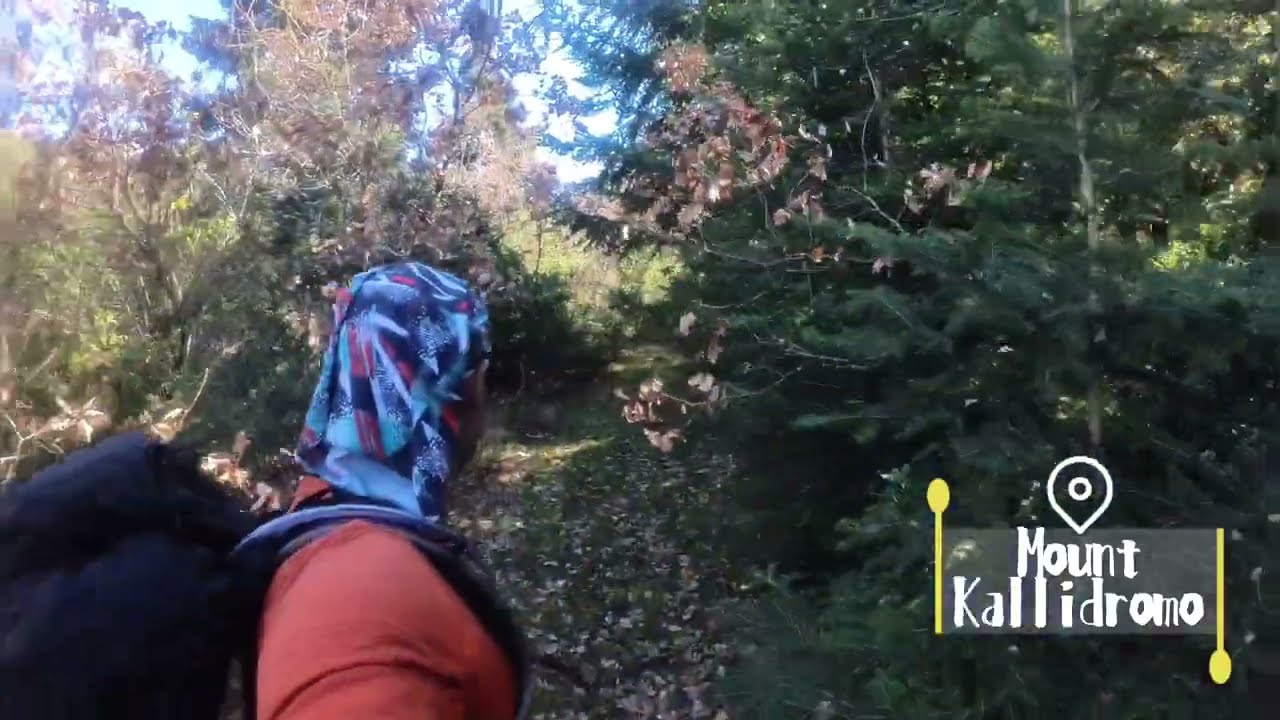 Mount Kallidromo: Solo hike through forest, ravines and lakes (Greece)