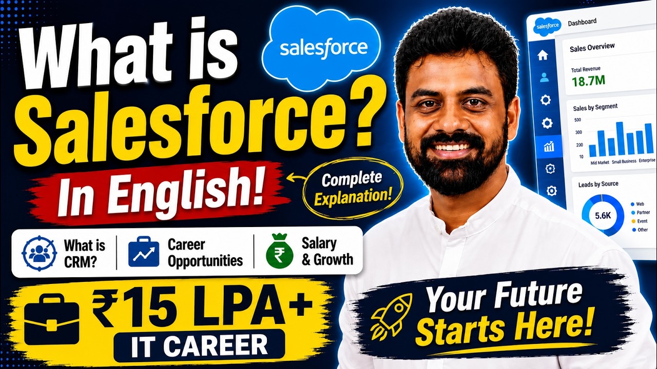 What is Salesforce Explained in Detail in English 2026 | Career Guidance, Jobs, Salary and Scope