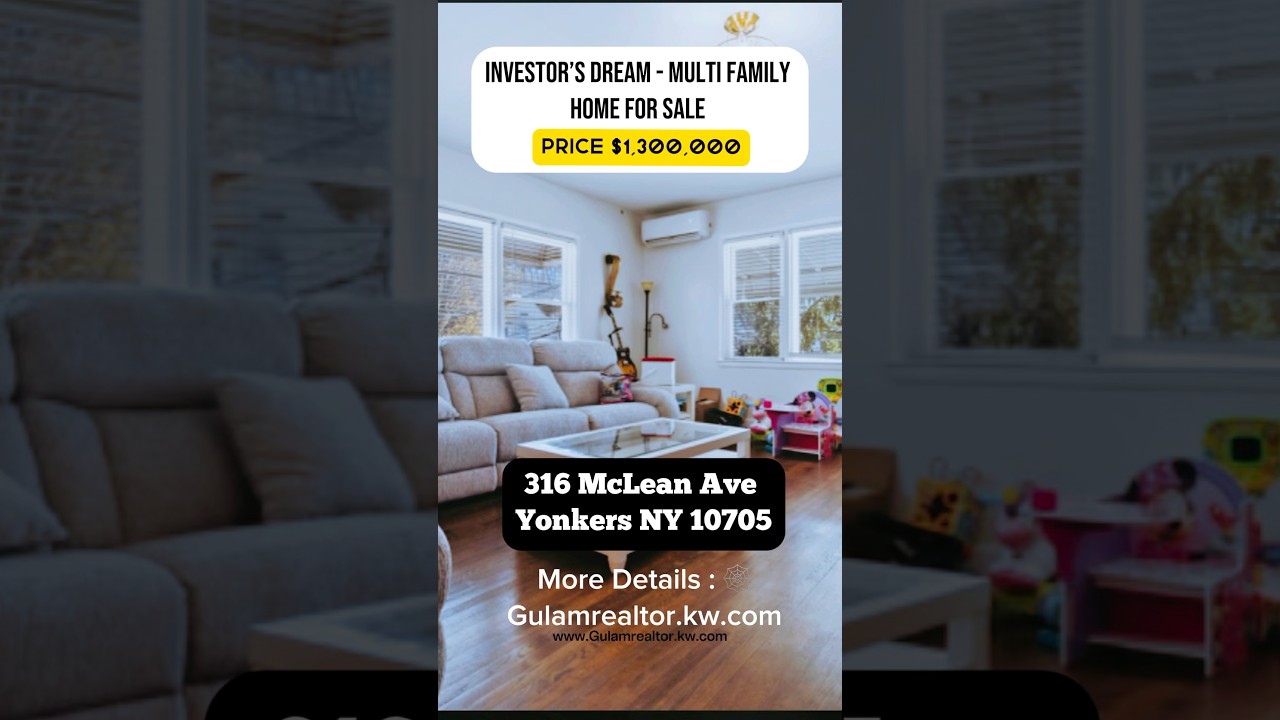 #youtubeshorts #viralshort #forsale #yonkersrealestate #investers #shorts #realestate
